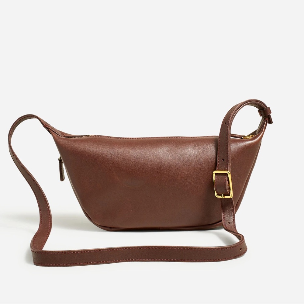 Madewell NWT The Sling Crossbody Bag COLOR Chocolate Raisin